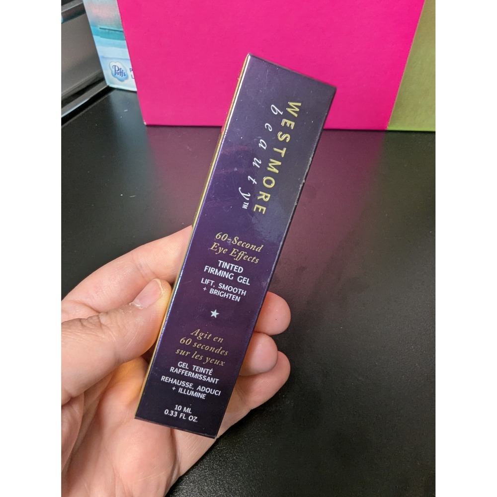 Westmore Beauty 60-Second Eye Effects Tinted Firming Gel 10ml .33 fl oz New